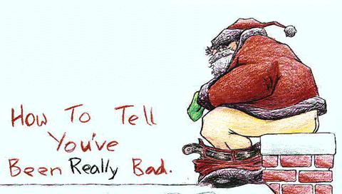 Santa-Shitting-Christmas-Card